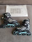 Size 6 - Rollerblade Zetrablade Womens Inline Skates - Black blue - Brand New  