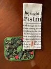 Christmas Dish Towel  twas The Night Before Xmas    Potholder Set  4 Pieces  Nwt