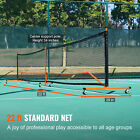 22ft Regulation Size Portable Pickleball Net System With Balls Wheels