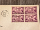 Us Fdc Stamp July 13 1937 Marietta Oh Stamps First Day Cover 3 Cent Usps Vtg