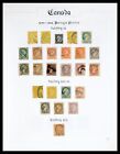 Canada 1868-2000 Used In 4 Albums Huge Stamp Collection