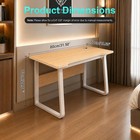 Modern Simple Wooden Gaming Desk Portable Computer Table For Student Home Office