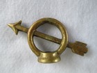 Vintage Antique Art Deco Brass Arrow Chandelier Lamp Finial Part