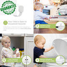 Baby Locks  8-pack  Child Safety Cabinet Proofing - Safe Quick And Easy 3m Adhes