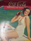 Vintage 1939 Coca-cola Serving Tray Sundblom Bathing Beauty Tin Advertising Sign