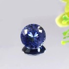 Blue Sapphire Certified Loose Round Gemstone Cut And Natural 10 4 Ct Aaa