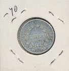 Papal State -1866 - Silver 10 Soldi -  3126