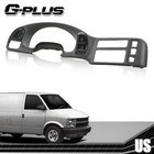 Gray Gauge Cluster Dash Radio Bezel Fit For 1995-05 Chevy Astro Van Gmc Safari