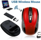 Wireless Optical Mouse Mice 2 4ghz Usb Receiver For Laptop Pc Computer Dpi Lot