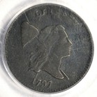 1797 Liberty Cap Half Cent   1 Above 1   Pcgs G06   Rare Problem Free 