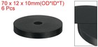 6pcs Thick Rubber Spacer  2-3 4 Inch Od X 1 2 Inch Id X 3 8 Inch Thickness