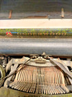 1920 s Underwood Portable Typewriter  Case Three Banks Of Keys With Case