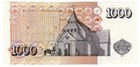 Iceland 1000 Kronur 2001  2009  P-59 Bishop Sveinsson  Cathedral Au-unc Banknote