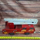 Vintage Tonka Snorkel Pressed Steel Bucket Truck Red Parts repair