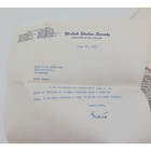 1957 Signed Estes Kefauver Senate Letterhead Personal Letter To Sister Typed