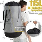 Laundry Bag For College  115l Heavy Duty Laundry Backpack With Shoulder Straps