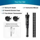 Aquarium Heater Adjustable 50w Submersible Fish Tank Heater With Electronic Chip