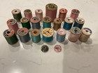 20 Vintage Wood Spools Thread Coats   Clarks  J   P Coats   Star