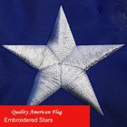 3x5 Ft Us American Flag Heavy Duty Embroidered Stars Sewn Stripes Grommets Nylon