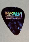 Willie Nelson Authentic Deep Blue Iridescent Rock   Roll Induction Pick 2023