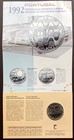1992 Portugal Bu Silver 200 Escudos Commemorative Coin  Portugal  Eu Presidency