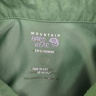 Mountain Hardwear Mens Short Sleeve Button Up Shirt Green Outdoor Hiking  Sz Xl