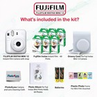 Fujifilm Instax Mini 12 Instant Film Camera  clay White  Bundle