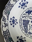 Mma Iznik Turkey 14 1 4  Decorative Bowl dish With Grapes Islamic Art White Blue