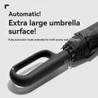 20-rib Automatic Folding Umbrella Windproof Rain Sun Protection Compact