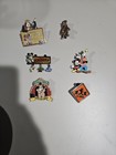 Disney 6 Pin Lot Rare Collectable Disney Trading Pins 2011 40th Anniversary 