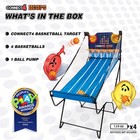 Eastpoint Sports Connect 4 Hoops Indoor Basketball Arcade Game For Home  Rec    