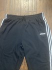 Adidas Sweatpants Jogger Mens Size  2xl Logo 3 Stripes Performance Activewear