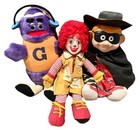 Vintage 1980   s Mcdonald   s Ronald Mcdonald Doll Collector Set    