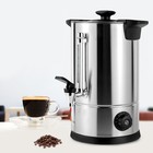 8l Catering Hot Water Boiler Tea Urn Coffee Commercial Electric Stainless Steel 