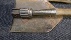 Vintage Usgi Wwii Wood Entrenching Tool Canvas Cover Shovel Us Army Folding Set