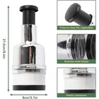 Vegetable Fruit Salad Hand Chopper Cutter Onion Garlic Food Slicer Dicer Peeler