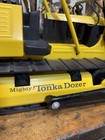 1970 s Mighty-tonka Dozer T-9 Yellow Bulldozer
