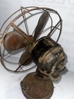 Antique Diehl Brass Blade Electric Table desk Fan Style A  12512 Rough Shape