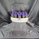 Conair More Big Curls Hot Rollers Purple Jumbo Heated Salon Style Pagent Tested