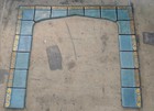 S   S Vintage 17 Tile Fireplace Surround California Arts   Crafts blue