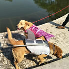 Durable Pet Dog Life Jacket Swimming Safety Vest W  Pull Handle Puppy Lifesaver