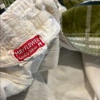 Vintage 1950s Mayflower Green Plaid Swim Shorts Trunks