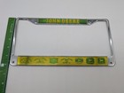 John Deere License Plate Frame Tractor Farm Agriculture Man Cave