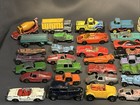 Vintage Hot Wheels Lot Of 66 Cars Storage Case  55 Vintage Tootsie  Redline  Etc