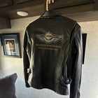 Harley-davidson 100th Anniversary Black Leather Jacket