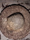 Antique  Vintage Handmade Collector Lava Mortar And Pestle mexico