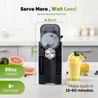 88oz Slushy Machine 200w Frozen Drink Maker Margarita Smoothie Ice Cream Maker 