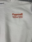 Peppermill Casino Las Vegas Reno Sweatshirt Size Small Crewneck White Vintage