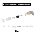 2 5pcs 9-8213 Start Cartridge For Thermal Dynamics Sl60 100 Plasma Cutting Torch
