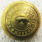 Antique Pre 1890 Brass Uniform Button Royal British Artillery Hobson   Sons